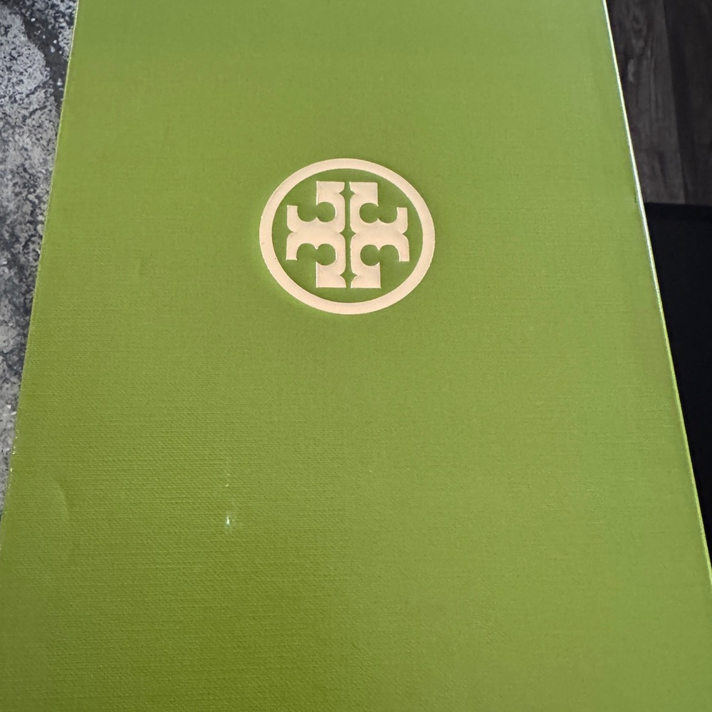 Tory Burch Olive Green Shoe Box
